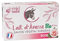 MKL Green Nature Lait d'Ânesse Bio du Gers Savon Végétal Surgras Rose 100 g
