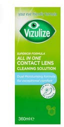 Vizulize All in One Contact Lens Cleaning Solution 360ml