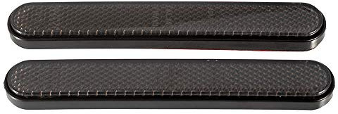 Catarifrangenti Laterali Moto per Forcella Anteriore/Parafango Posteriore per Sportster 1200 Custom XL1200C per Iron 883 XL883N per Forty-Eight XL1200X per Street 500/750 XG500/XG750 (Fumo)