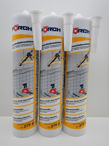 FÖRCH UNTERDECKBAHNKLEBER UNTERDECKBAHN KLEBER UV BESTÄNDIG NAGELDICHTUNG 310ML (3)