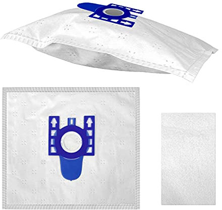 ARLI Staubsaugerbeutel kompatibel mit Miele Classic C1 C 1 EcoLine Eco Line – 10x Staubsauger Beutel mit Formstabiler Deckscheibe inkl. 1x zuschneidbaren Mikrofilter