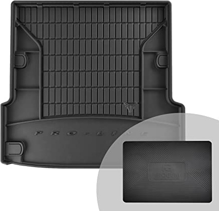 FROGUM ProLine 3D Gummimatte Exklusive Auto Kofferraummatte Kofferraumwanne für Mercedes-Benz E-Klasse S211 2002-2009 | Bequemer Organiser | Die höchsten Kanten