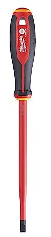 Cacciavite VDE trilobo piatto impronta raffinata MILWAUKEE4932478718 da 1,6 x 8 x 175 m/m