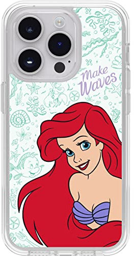 OtterBox Symmetry Series+ Custodia trasparente con MagSafe per iPhone 14 Pro - Ariel Waves