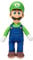 Super Mario Movie - Peluche Luigi 38cm - Jouet Articulé et Posable - Licence Officielle Nintendo -Jouet avec Détails Hautes Qualité pour Fans De Mario - Dès 3 Ans
