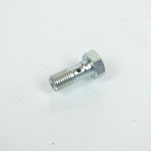 Vis raccord banjo simple huile frein Ø8mm pas 100 pour moto dirt pit bike M8x1.0