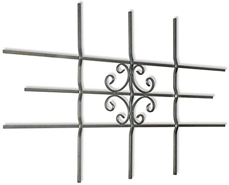 Homgoday Rejillas de seguridad para ventanas de 69 x 114 cm