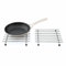 simplywire – Sottopentola – Confezione da 2 - Resistente al calore – Protezione del piano di lavoro della cucina – Quadrato - Cromo