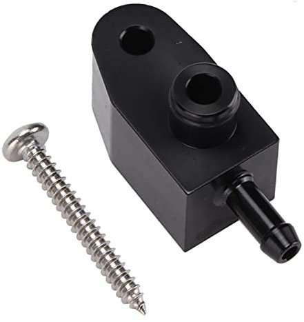 Leichter Ladedruckanzeige-Adapter aus Aluminium für S R55 R56 | Austausch Tragbarer Drucksensorgeräte | Autozubehör, Kompatibel mit Dem Ladedrucksensor-Adapter