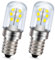 Ruiandsion E14 LED-Lampen Niederspannung AC/DC 24V 2W Edison-Schraubsockel LED-Energiesparlampen 6000K Weiß für LKW, Solarleuchten, 2er-Pack.