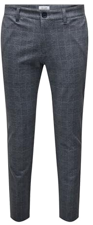 Only & Sons Herren Onsmark Slim Check Pants 9887 Noos Onsmark Slim Check Pants 9887 Noos