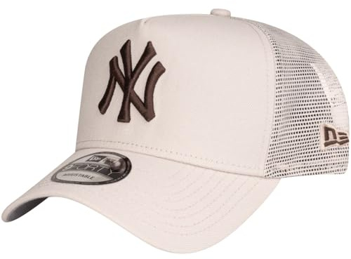 New Era A-Frame Mesh Trucker Cap - New York Yankees Stone