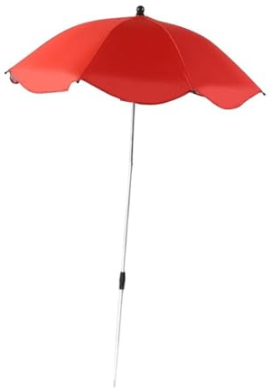 MagiDeal Pflanzenschirm für Pflanzen im Freien, Einstellbare Sonnenschutz Regenschirm, Garten Regenschirm für Pflanzer Topfpflanzen, Schattenabdeckung für Pflanzer Topf