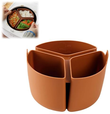 Silicone Slow Cooker Liners,Crock Pot Dividers Silicone,Reusable Crock Pot Liner,Leakproof Cooker Dividers Inserts for Easy Clean Up,BPA-Free,Dishwasher Safe