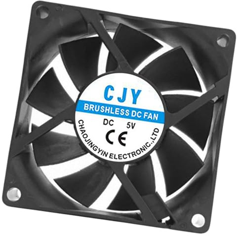 Geavonyg 70 Mm 5v / 12v / 24v Ventilateur D'ordinateur Silencieux pour Ordinateur PC CPU CPU Radiateur De Refroidissement Accessoires