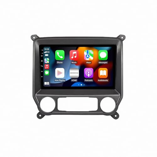 Autoradio für Chevrolet Colorado 2014-2018 GPS Navi, Autoradio Navi Car Radio mit Farbdisplay, mit Carplay Und Android Auto, mit Bluetooth Fm USB GPS, 8 Kern 8G+256G