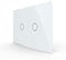 LIVOLO Interruttore della Luce con Indicatore LED Touch Switch con Pannello in Cristallo Toccare Interruttore a parete per Illuminazione Domestica,2 Gang 1 Way,C902-11