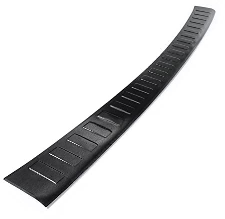 teileplus24 L600 Ladekantenschutz V2A Edelstahl kompatibel mit Mercedes E-Klasse S213 2016-08/2023 Abkantung, Farbe:Anthrazit gebürstet