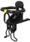 Vélo électrique avec siège arrière pour enfant VTT vélo de sécurité avec barrière haute pour enfant Noir 1
