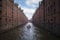 Fototapete - Speicherstadt Hamburg (Vlies-Fototapete (Kleistertapete)) 400 x 266 cm