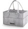 kidoola Baby Nappy Caddy Organiser - Nursery Wipe Storage Bag, Baby Care Compartments Basket, Diaper Container Organiser for Newborn Baby Essentials, Gift to New Baby and Parents, Boys and Girls