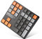 SurnQiee Bluetooth-Nummernblock, kabelloser Nummernblock, 35 Tasten, Finanzbuchhaltung, wiederaufladbare Nummern-Tastatur für Laptop, Desktop, PC, Notebook