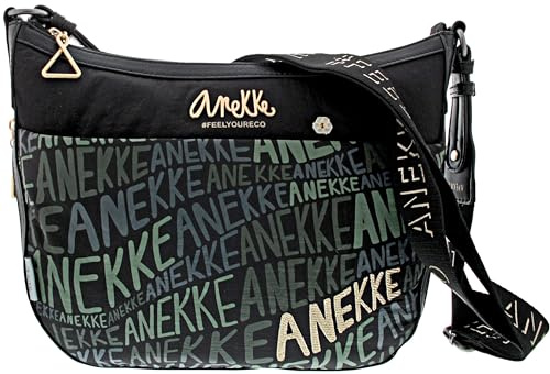 Anekke Women's Bag – Large Shoulder Bag – Faux Leather Shoulder Bag with 1 Handle and Zip Closure – Handbag – Voice Nature Woods Collection – Women's Accessories and Accessories – 33 x 24 x 10 cm,