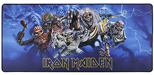 Subsonic Iron Maiden - Anti-slip XXL 90 mms x 40 mms beaded finish mouse pad - Official License