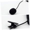 Garneck Portable Microphone Collar Microphone for Teaching Meeting Portable Voice Amplifier Lapel Voice Amplifier Clipper Microphone Loudspeaker Lapel Clip Lavalier Clip Microphone Black
