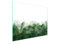 DarHaus Planche à découper en verre Ceranfeld 1 pièce 52 x 40 cm, plaque de découpe en verre, protection anti-éclaboussures, plaque en verre universelle, cuisine, Feuilles Vert