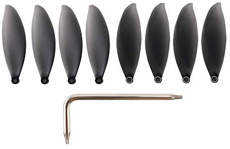 LSFWJP Drohnenzubehör for Parrot Propeller 8PCS Propeller for Parrot Anafi Drone Light Weight Blade Ersatz Requisiten Blade Zubehör Ersatzteile Das ist austauschbar
