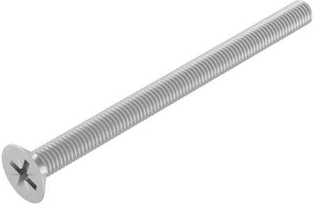 SECCARO Lot de 20 vis à tête fraisée M5 x 70 mm en acier inoxydable V2A VA A2 DIN 965 Phillip/PZ Filetage complet