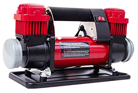 Tragbarer automatischer Auto-Inflator Hochdruck-Auto-Inflator Vollmetall-Doppelzylinder-Auto-Rad-Schnell-Inflator mit hoher Effizienz
