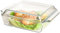 Accmuzzy 1L Casserole Dishes,Casserole Dish with Lid,Small Glass Casserole Dishes with Lids Oven Proof,Mini Individual Microwaveable Casserole Dish for Cooking,Cookware Microwave Dishes with Lids