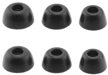 LT Easiyl Juego de 3 Pares de Almohadillas para los oídos con Espuma viscoelástica Antideslizantes para Auriculares Bluetooth. Incluye 3 tamaños Compatible con Goo-gle Pixel Buds Pro Negro