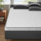 SEZMOONSI Topper 160x200cm 7,5cm Höhe H3 & H2 (2-in-1) Härtegrade Gel-Schaum Matratzen Topper mit Abnehmbarer Bezug, rutschfest & Atmungsaktiv Matratzentopper für Boxspringbett, Sofa, Wohnwagen