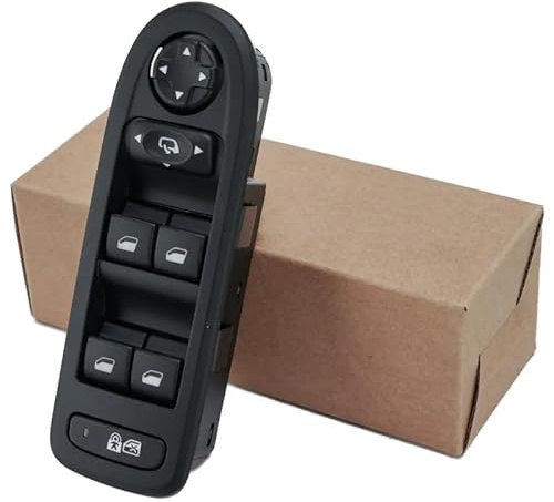 DawlQawwi Control Elevalunas C4, Panel de Control Ventanas Izquierda 6554.YH Interruptor Interruptor Botón para Citroen C4 Grand Picasso 96639383ZD
