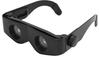 Freihändiges Opernglas mit Vergrößerung für Vogelbeobachtung, Angeln und Konzerte(Flat,15 * 16 * 4.5cm)