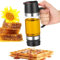 Yoxovo 9 oz Tropfsicheres Honigglas mit Griff,Honigspender,Tropfsicherer Glas-Honigspender mit Halterung, Sirupspender Glas für Kaffee Oder Tee, Ideal für Honig und Sirup, Schwarz