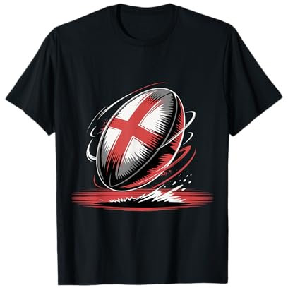 England Rugby Englische Flagge Rugby England Frauen The Red Roses T-Shirt