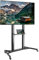ProperAV Mobile TV Trolley Stand on Wheels 60'' 63'' 65 70'' 75'' 80'' 100'' Max Load 100kg Max VESA 1000x600
