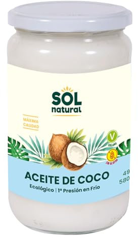 Eco huile de coco 1ère impression à froid 580 ml de huile