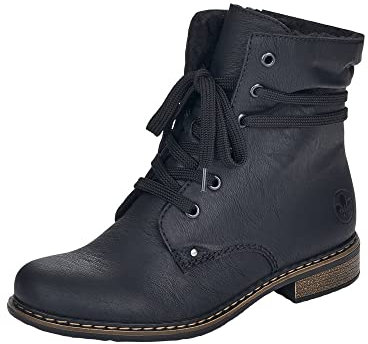Rieker Women's 71229 Ankle Boots, Black (Schwarz/Schwarz 02), 6.5 UK