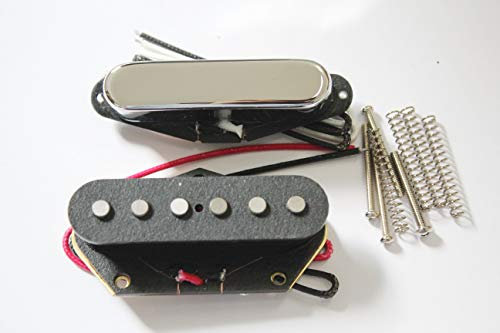 Artec Alnico 5 Micro TL à bobine simple Chromé (TFA40-CR/TRA44-BK)