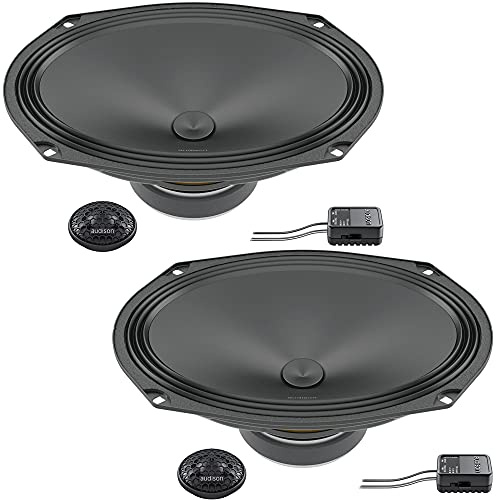 Audison APK 690 kit 2 vie 6x9, 300W | tweeter 26mm, crossover incluso, 100W RMS, 4 Ohm, 95 dB