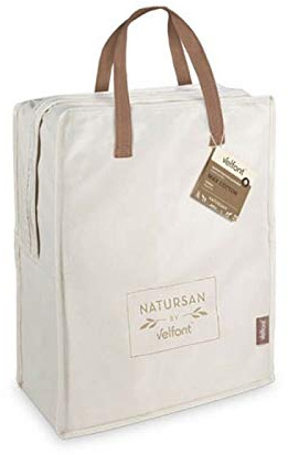 Velfont MaxCotton Matratzenbezug – 100% natürliche Baumwolle, wendbar, atmungsaktiv und erfrischend, für Matratzen bis zu 200 cm Länge und 35 cm Höhe