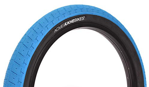 KHE Acme BMX Reifen Street Park 20 x 2,40 Zoll blau schwarz