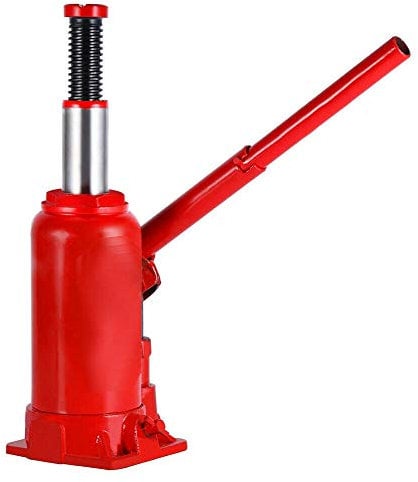 topolenashop Cric Crick Idraulico a Bottiglia martinetto 10T Tonnellate per Auto