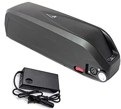 E-Bike-Battery,36/48V/52V,13Ah/15Ah/17,5Ah/21Ah Lithium-Ionen-Akku mit USB und Ladegerät,18650 Akku,für Elektrofahrrad,Umrüstsatz für Elektro-Mountainbike/Fahrradmotor (48V 17.5Ah)