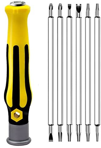 Set di cacciaviti, Cacciaviti set MYLERCT 13 in 1, Cacciavite Multifunzione Portatile e Compatto, Adatto a Tutti i Tipi di Elettrodomestici Piccoli e Medi